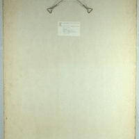 Art Gallery Maastricht - Achterzijde van de lithografie Flugblatt van A. R. Pencke