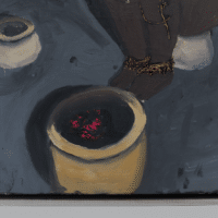 Detail van het schilderij Die Heilung van Thomas Zipp